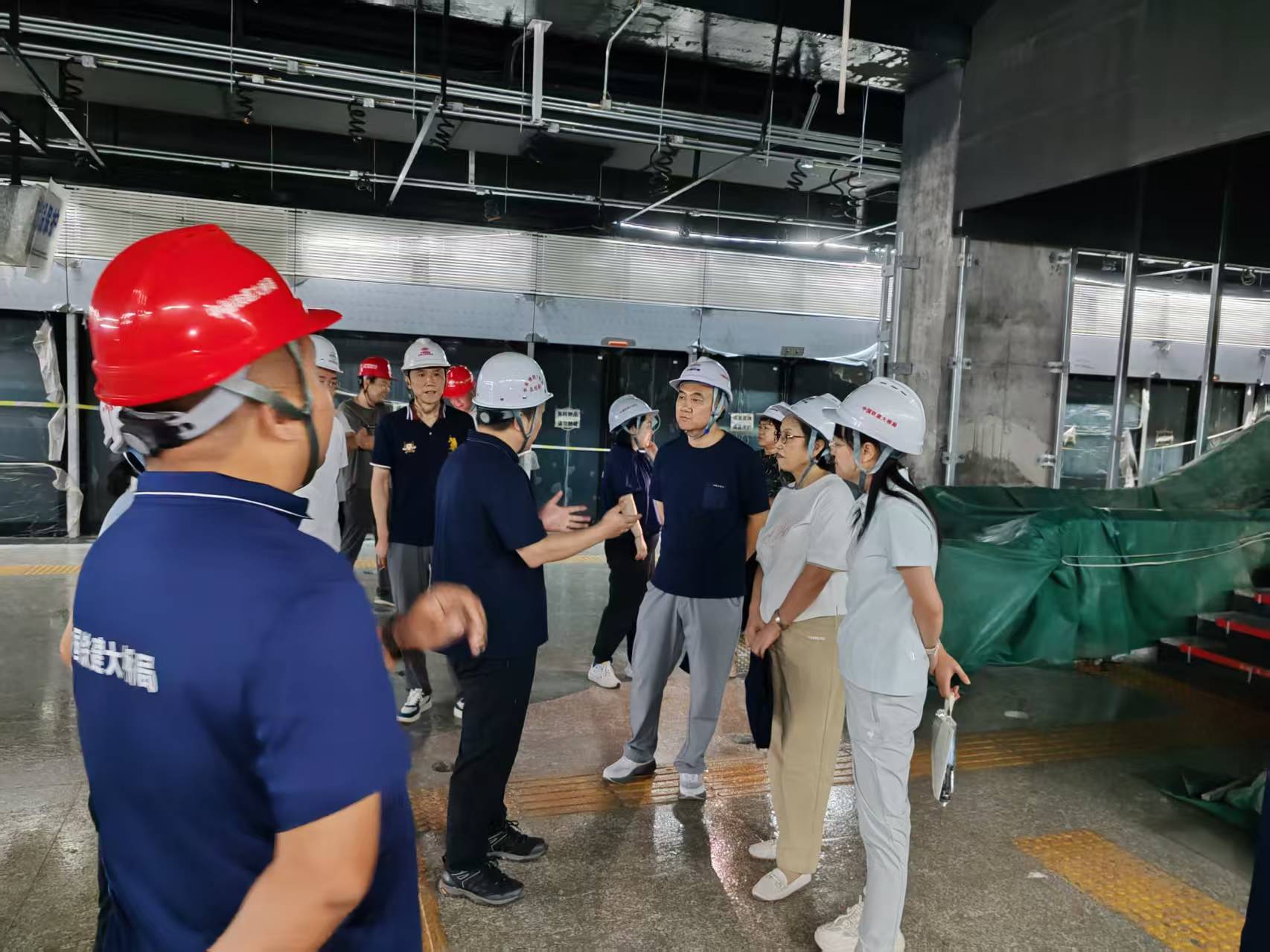 省造价站组织专业技术人员赴长春市轨道交通7号线一期工程建设项目施工现场学习